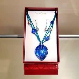 Erica Lyons Necklace/Earring Set